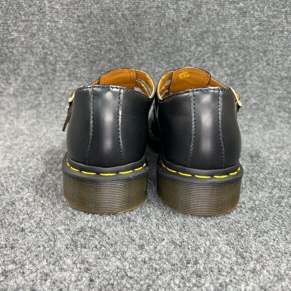 Dr. Martens 8065 Smooth Leather Mary Jane Shoes Women's 9 Black Leather Buckle - Picture 5 of 12